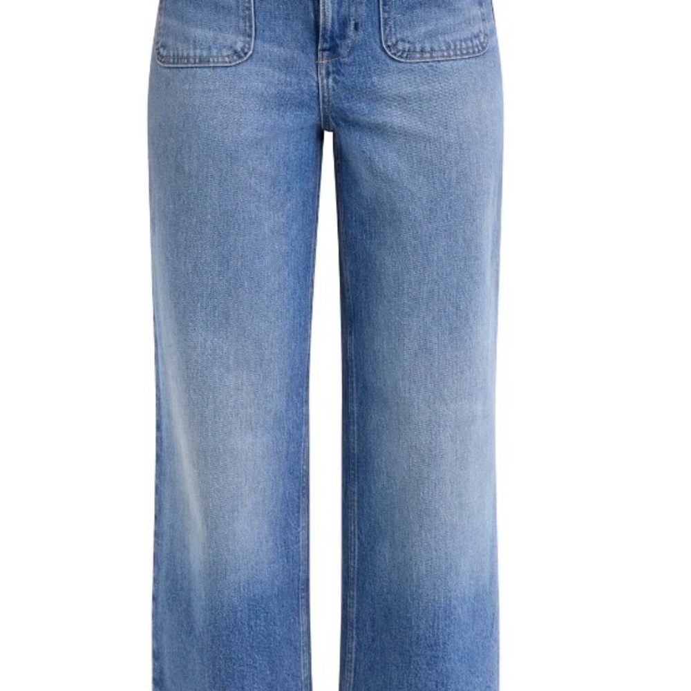 FREE ASSEMBLY WALMART  Women's Wide Leg Jeans 14 SHORT - Picture 5 of 6